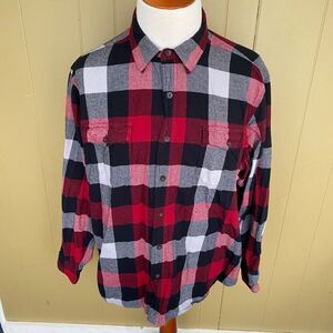Red Head Brand Co. Authentic goods Men 2XL longsleeve button down flannel